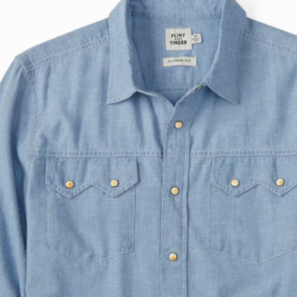 Western Chambray Shirt NWT